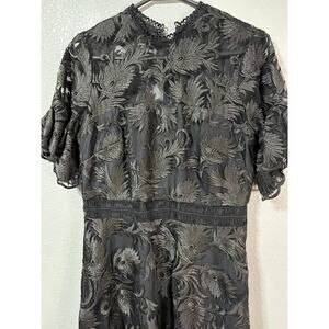 Shoshanna Midnight Women's Black Sora Lace Dress Size 6